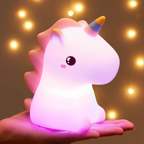 Skanto | Einhorn-Nachtlicht mit einstellbaren Farben und Helligkeit
