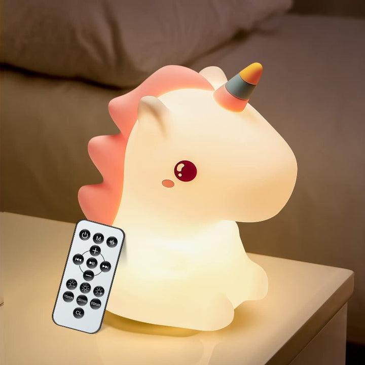 Skanto | Einhorn-Nachtlicht mit einstellbaren Farben und Helligkeit