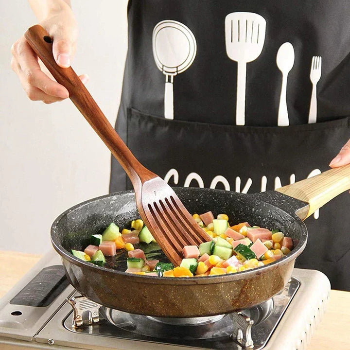 Skanto | EcoChef – Teak-Küchenutensilien-Set