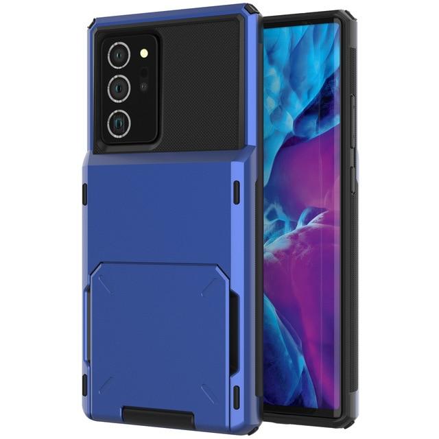 Skanto | Stoßfeste Brieftaschenhülle für Samsung Galaxy S