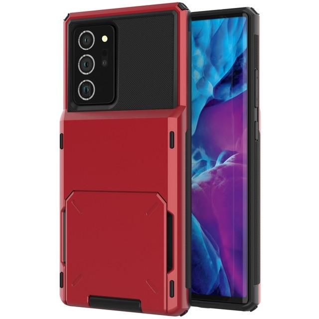 Skanto | Stoßfeste Brieftaschenhülle für Samsung Galaxy S
