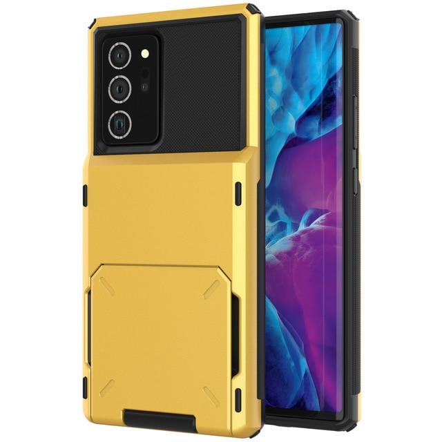Skanto | Stoßfeste Brieftaschenhülle für Samsung Galaxy S