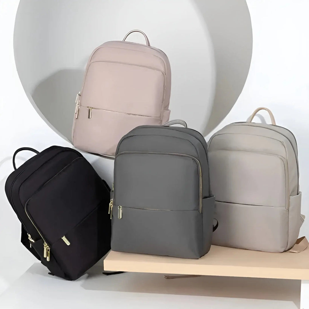 Skanto | Damenrucksack LivaSmart Urban | Wasserdicht & Leicht | Für Laptop & Alltag | 28×12×38 cm