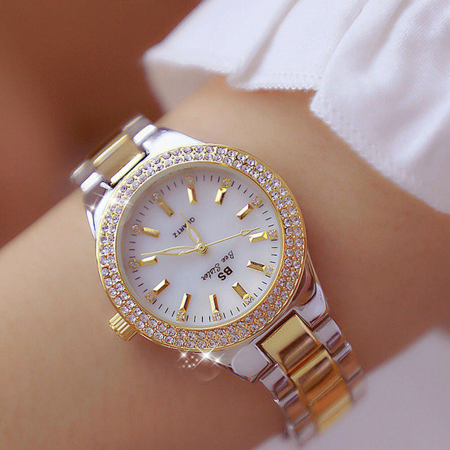 Skanto | Esmée Damen-Quarzuhr aus Edelstahl 32mm Silber