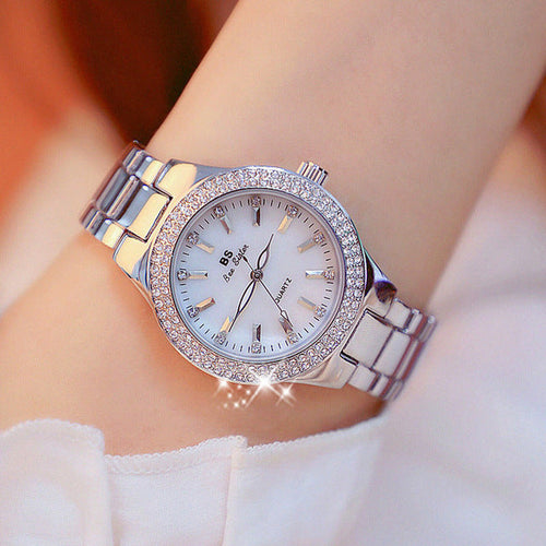 Skanto | Esmée Damen-Quarzuhr aus Edelstahl 32mm Silber