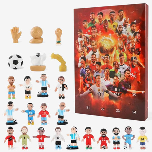 Skanto | GiftGoal - Fußball-Set Adventskalender als Weihnachtsgeschenk