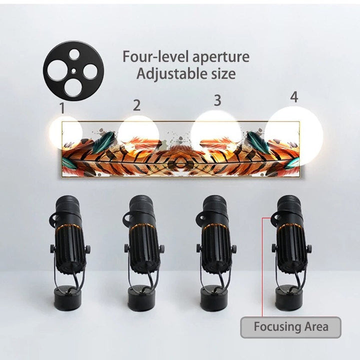 Skanto | Verstellbare LED-Aluminium-Deckenstrahler