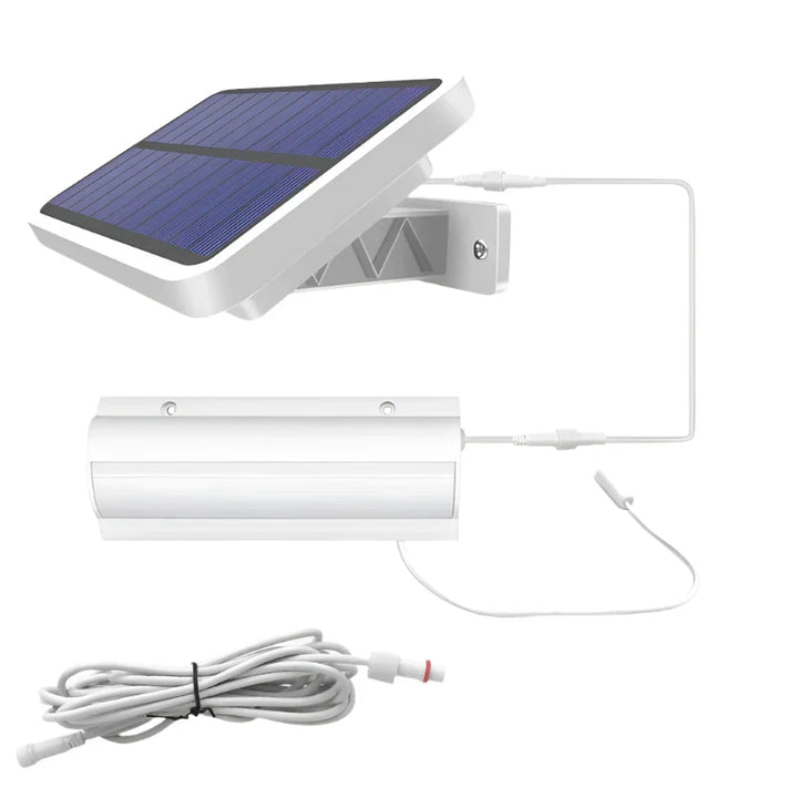 Skanto | Solar-Pendelleuchte für den Außenbereich | Doppel- oder Einzelkopf, IP65 wasserdicht & solarbetrieben für Terrassen, Scheunen und Innenräume
