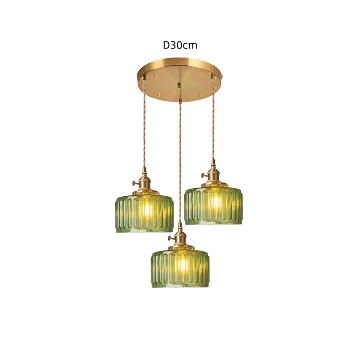 Skanto | Vintage Kristall-Pendelleuchte - Celeste