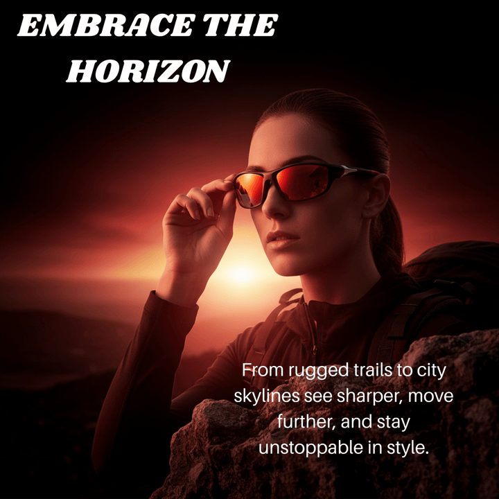 Skanto | VISIONEDGE – Polarisierte Sonnenbrille mit UV400-Schutz und Gummigriff