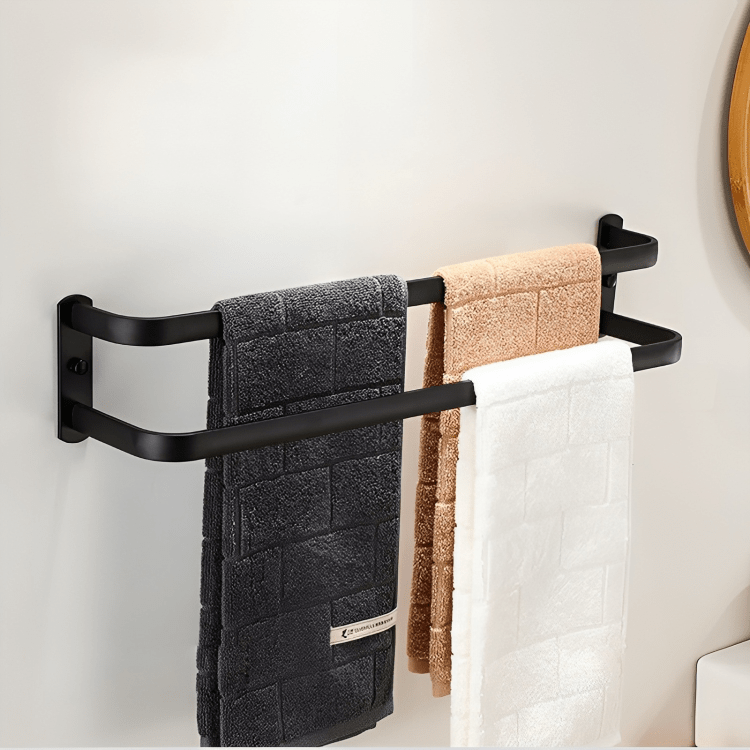 Skanto | Skanto Hängeregal für das Badezimmer mit praktischem Handtuchhalter