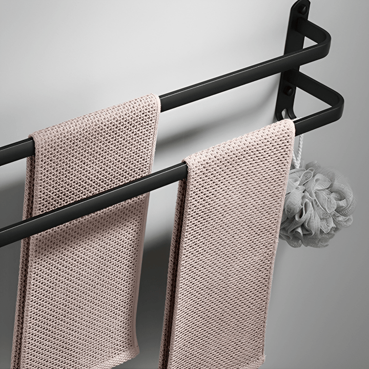 Skanto | Skanto Hängeregal für das Badezimmer mit praktischem Handtuchhalter
