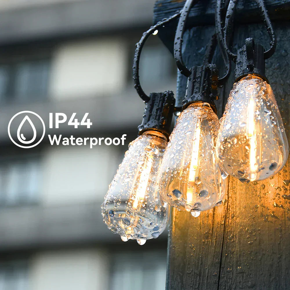 Skanto | Wasserdichte LED-Lichterkette - LumiGlow