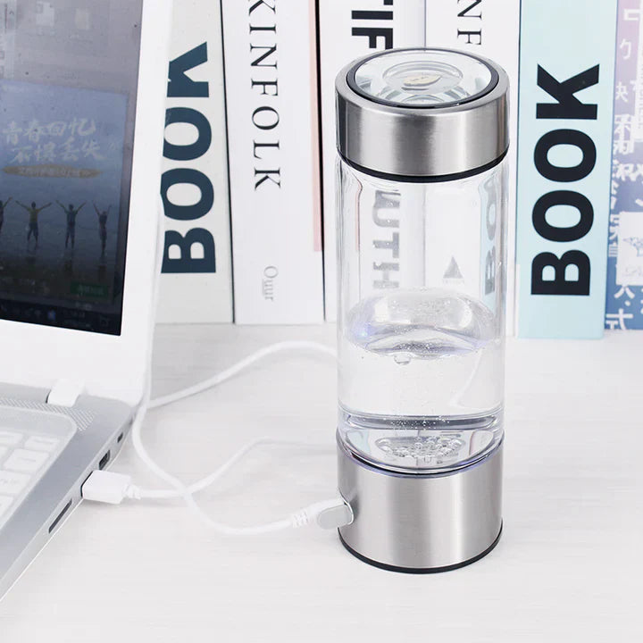 Skanto Skanto | Wiederaufladbare alkalische Wasserflasche - Wasserstoffangereichertes Wasser
