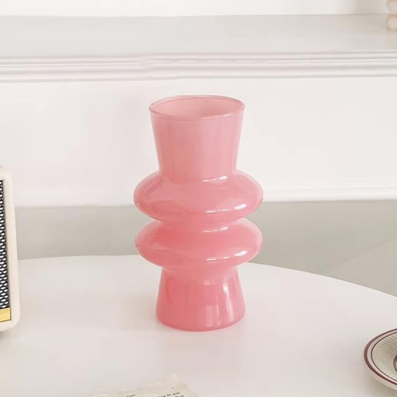 Skanto | Wellenförmige Glasblumenvase