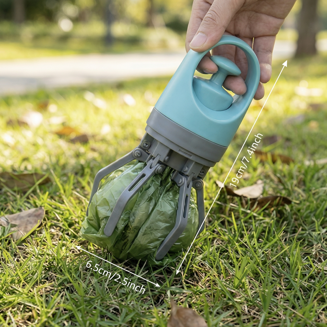 Hundekot-Schaufel mit Beuteln – Tragbares Outdoor-Reinigungsset Skanto
