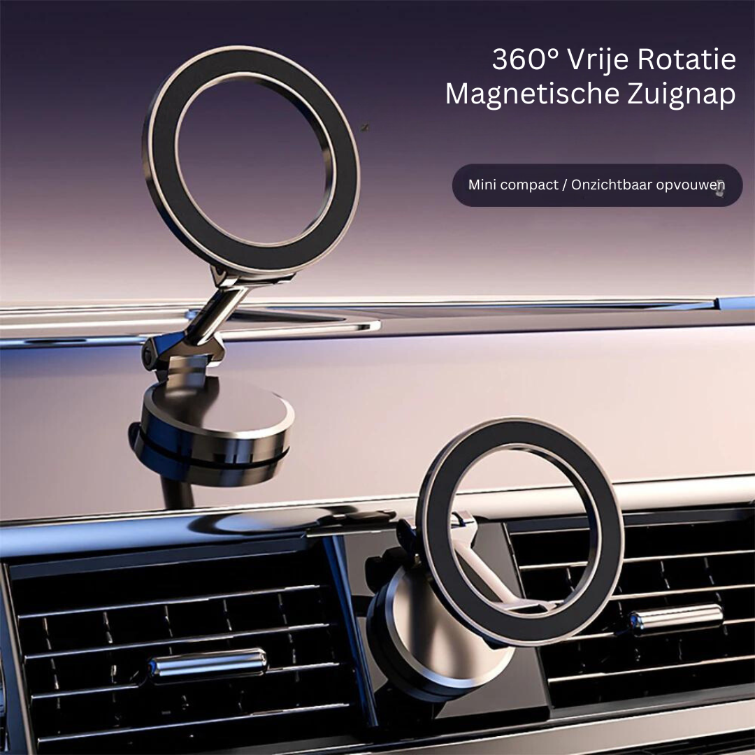 Magnetischer Auto-Handyhalter – 360° drehbar, faltbar