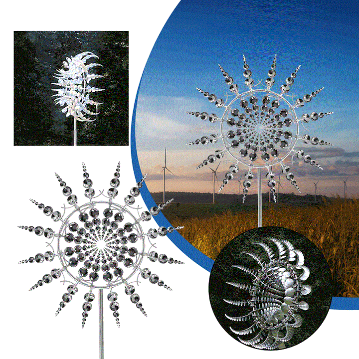 Metallwindspiel für den Garten