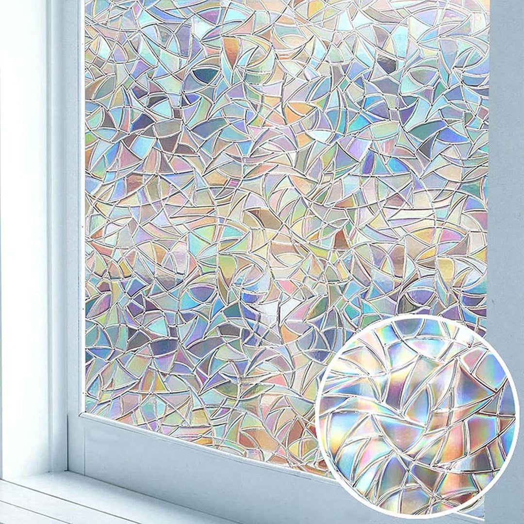 Skanto | Farbenfrohe Fensterfolie mit 3D-Regenbogen-Effekt