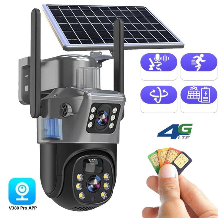 Skanto | Skanto Kabelloses 4K Solar-Überwachungskamerasystem